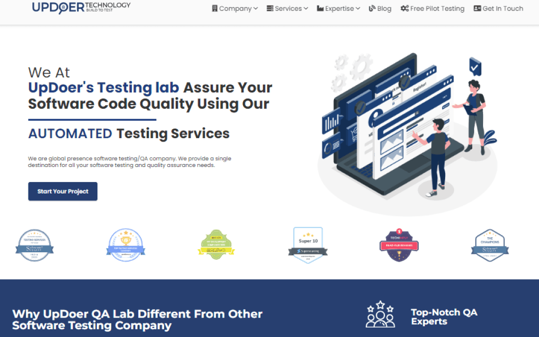 UPDOER TECHNOLOGY screenshot